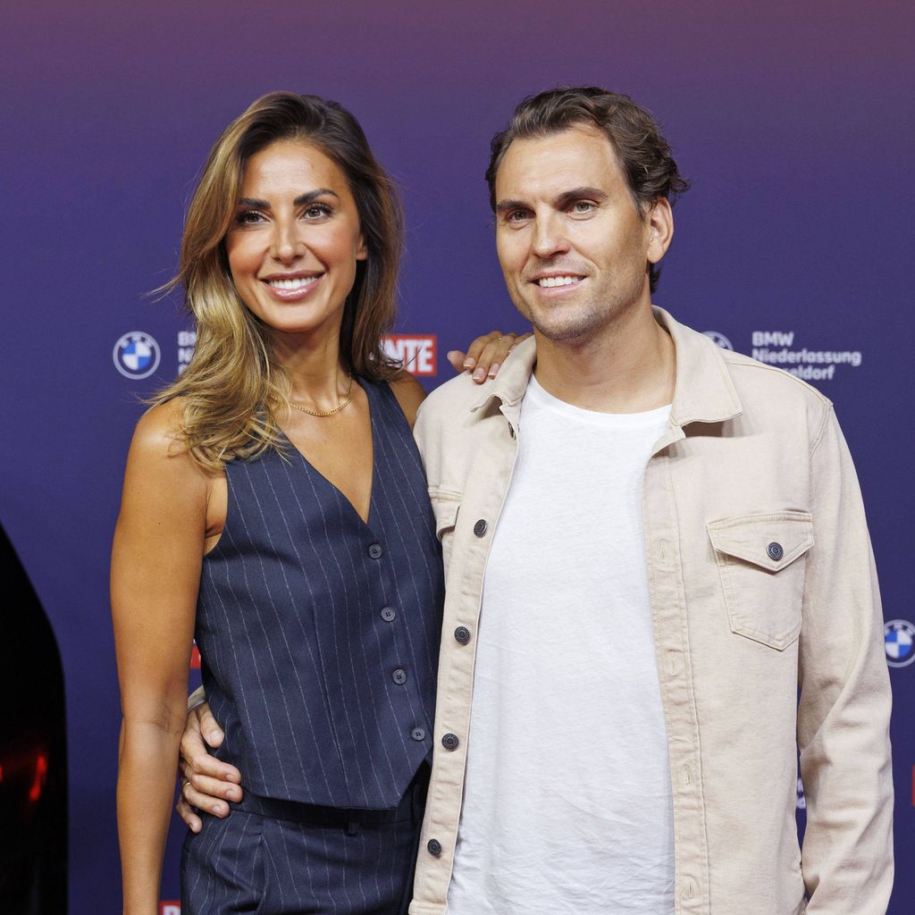 Jana Azizi und Johann Ackermann bei der Bunte BMW NIGHT in Düsseldorf, September 2024