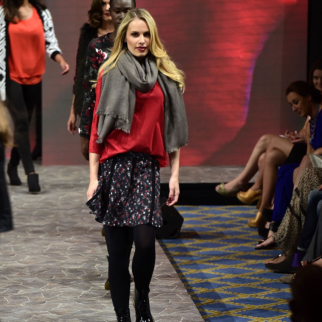 Jana Beller bei der Ernsting's family Fashion Show Autumn/Winter, 2015