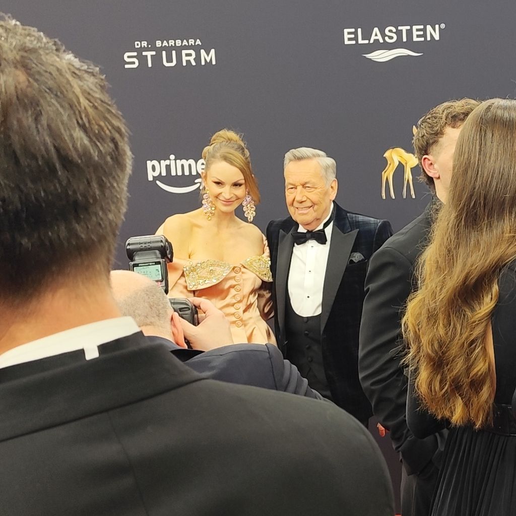 Jana Julie Schölermann und Roland Kaiser, Bambi 2025
