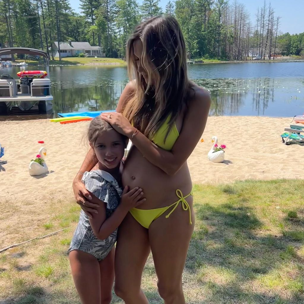 Jana Kramer mit ihrer Tochter