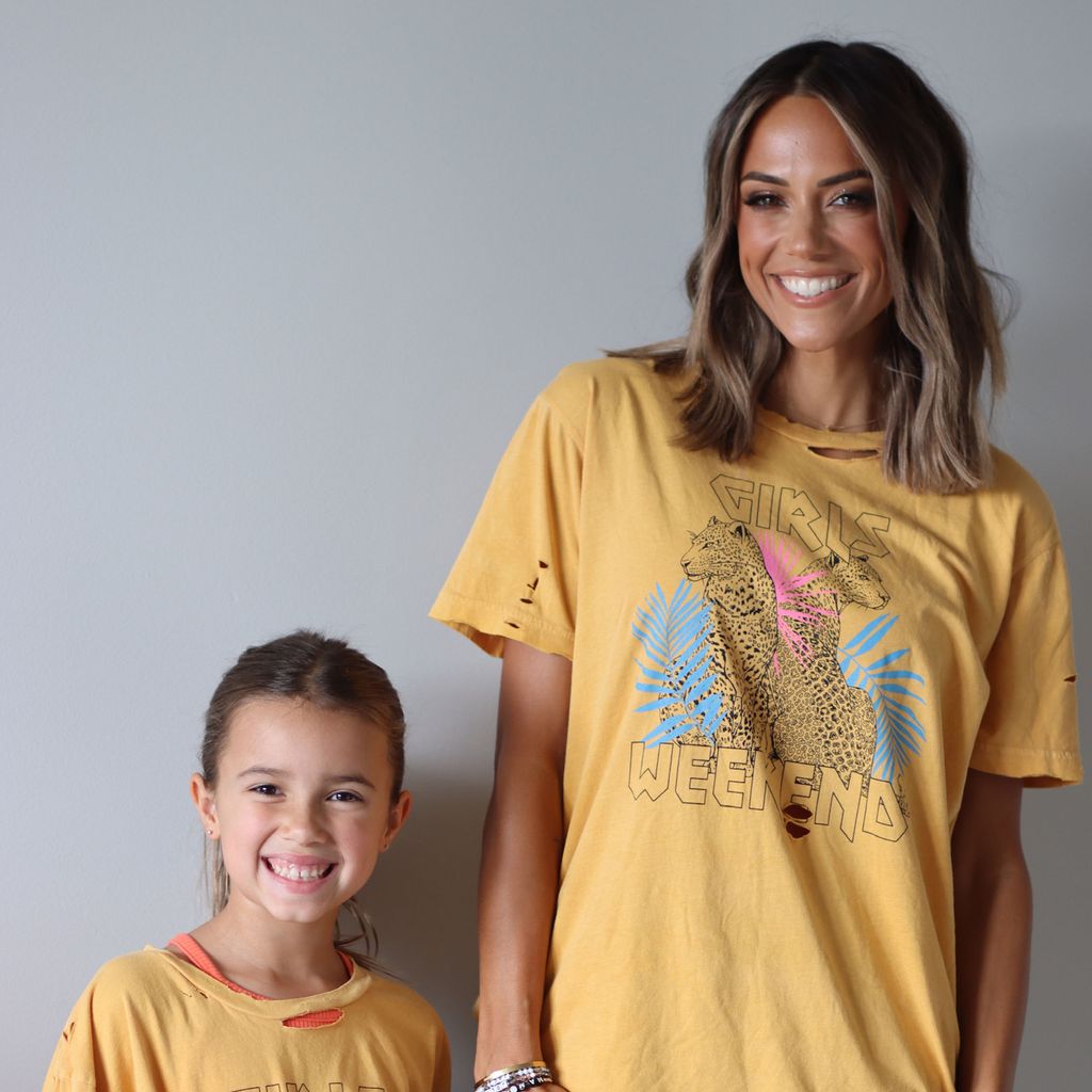 Jana Kramer mit ihrer Tochter Jolie Rae Caussin, 2021