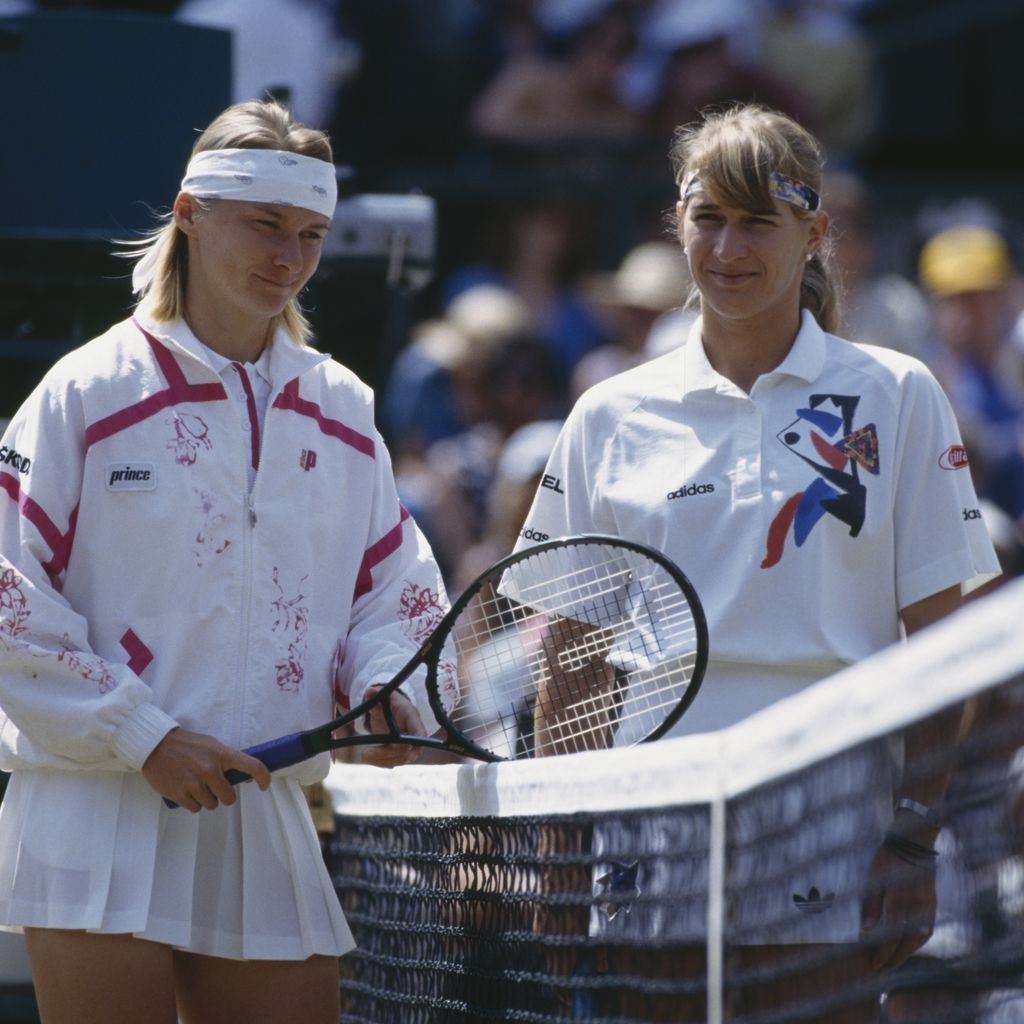 Jana Novotna und Steffi Graf, Wimbledon-Finale 1993