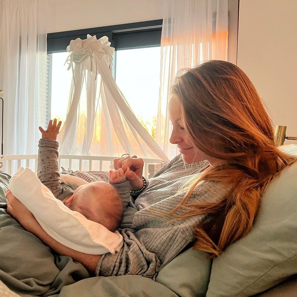 Jana Schölermann und ihre Tochter Ilvi