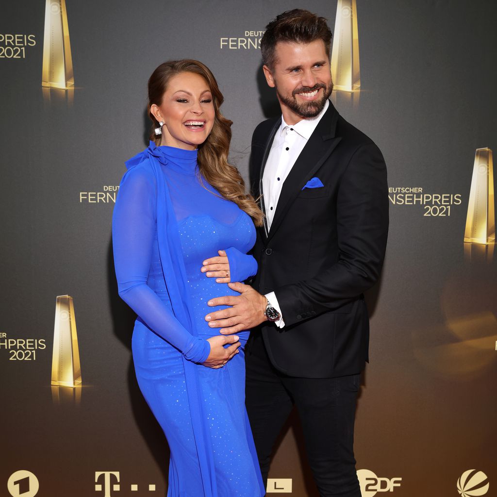 Jana und Thore Schölermann beim Deutschen Fernsehpreis in Köln im September 2021