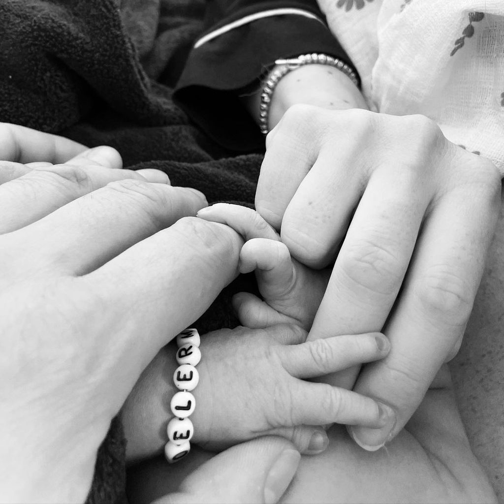 Jana und Thore Schölermanns Baby