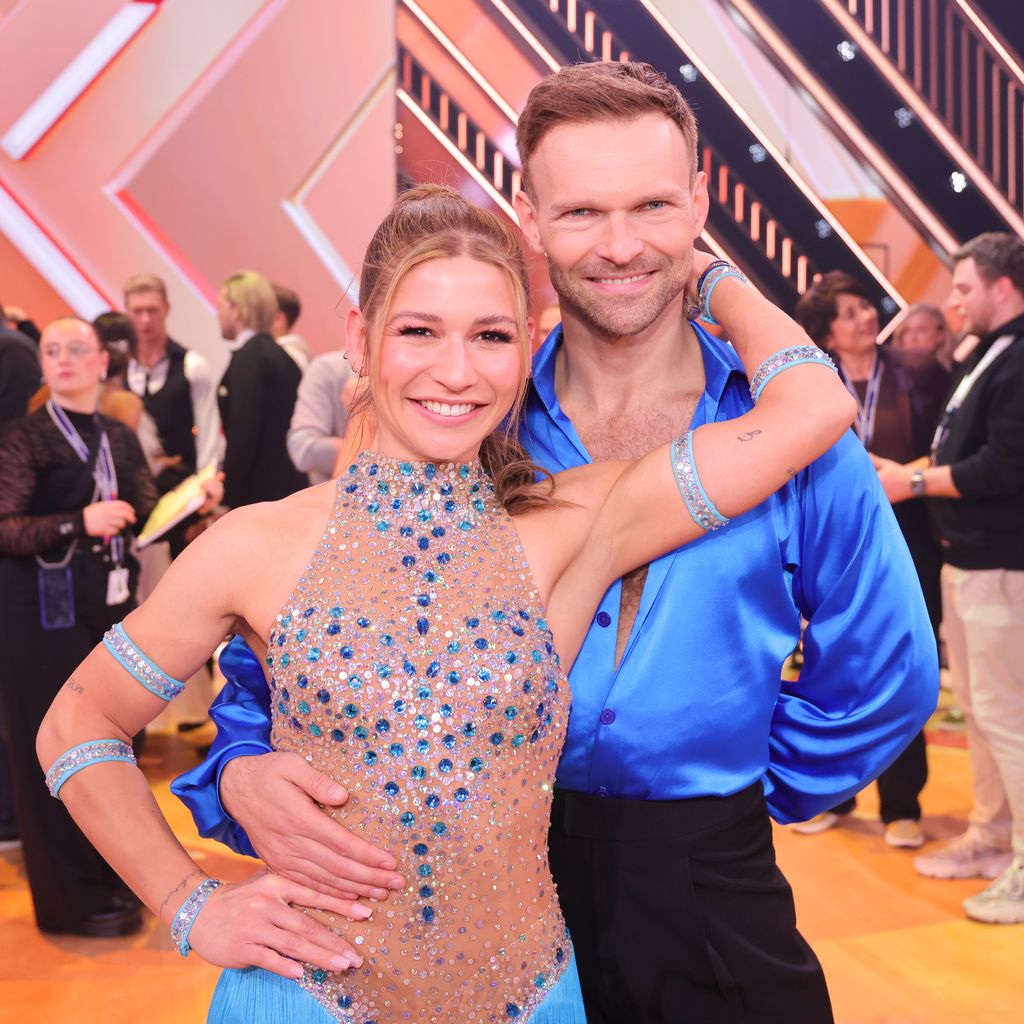 Jana Wosnitza und Vadim Garbuzov bei "Let's Dance"