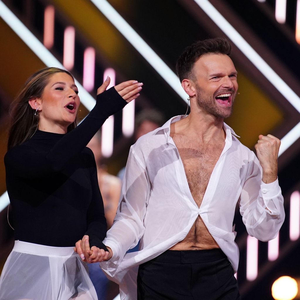 Jana Wosnitza und Vadim Garbuzov bei "Let's Dance"