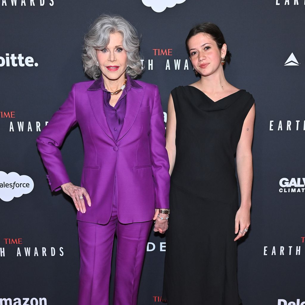 Jane Fonda mit ihrer Enkelin Viva Vadim bei der Time Earth Awards Gala