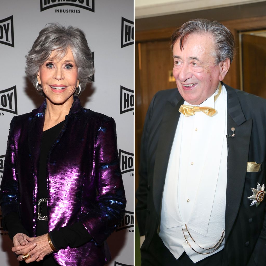 Jane Fonda und Richard Lugner