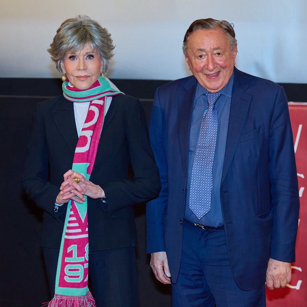 Jane Fonda und Richard Lugner, Februar 2023