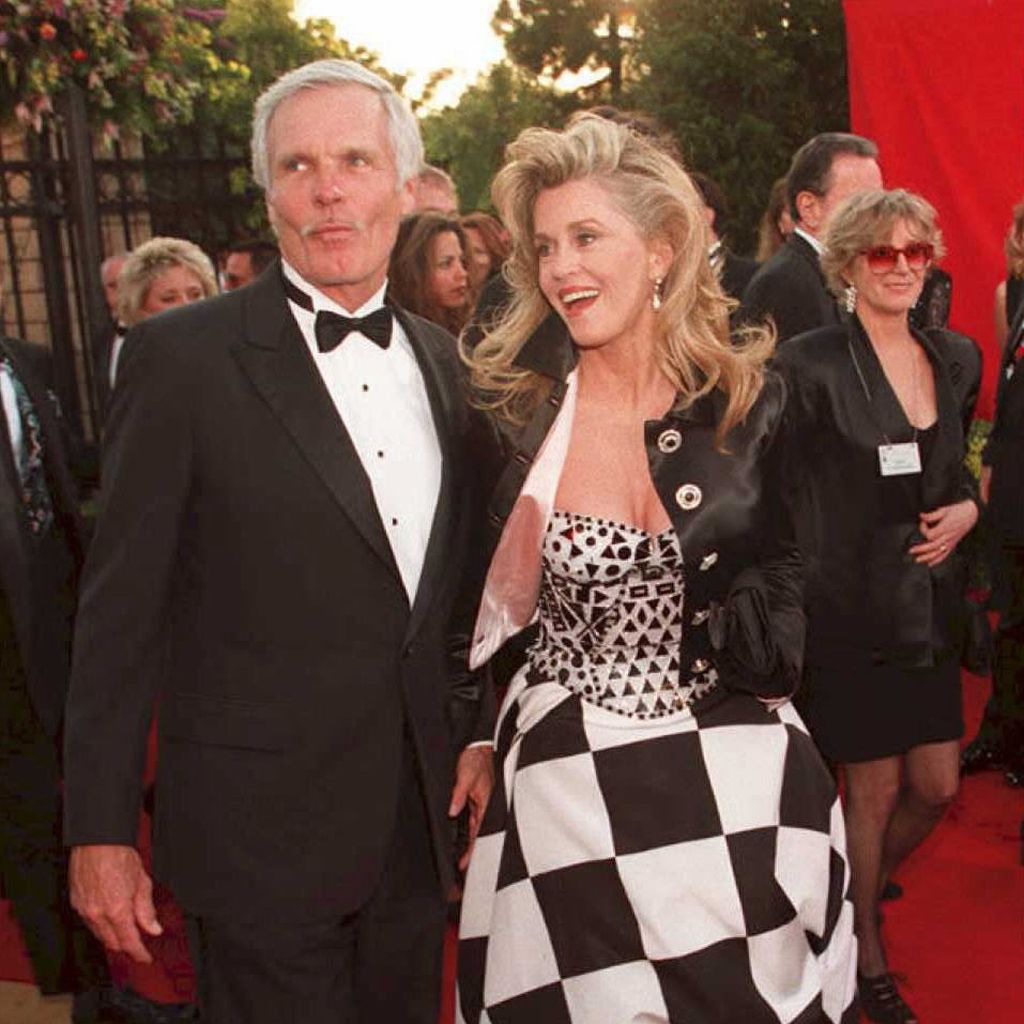 Jane Fonda und Ted Turner bei den 67. Academy Awards in Los Angeles, 27. März 1995