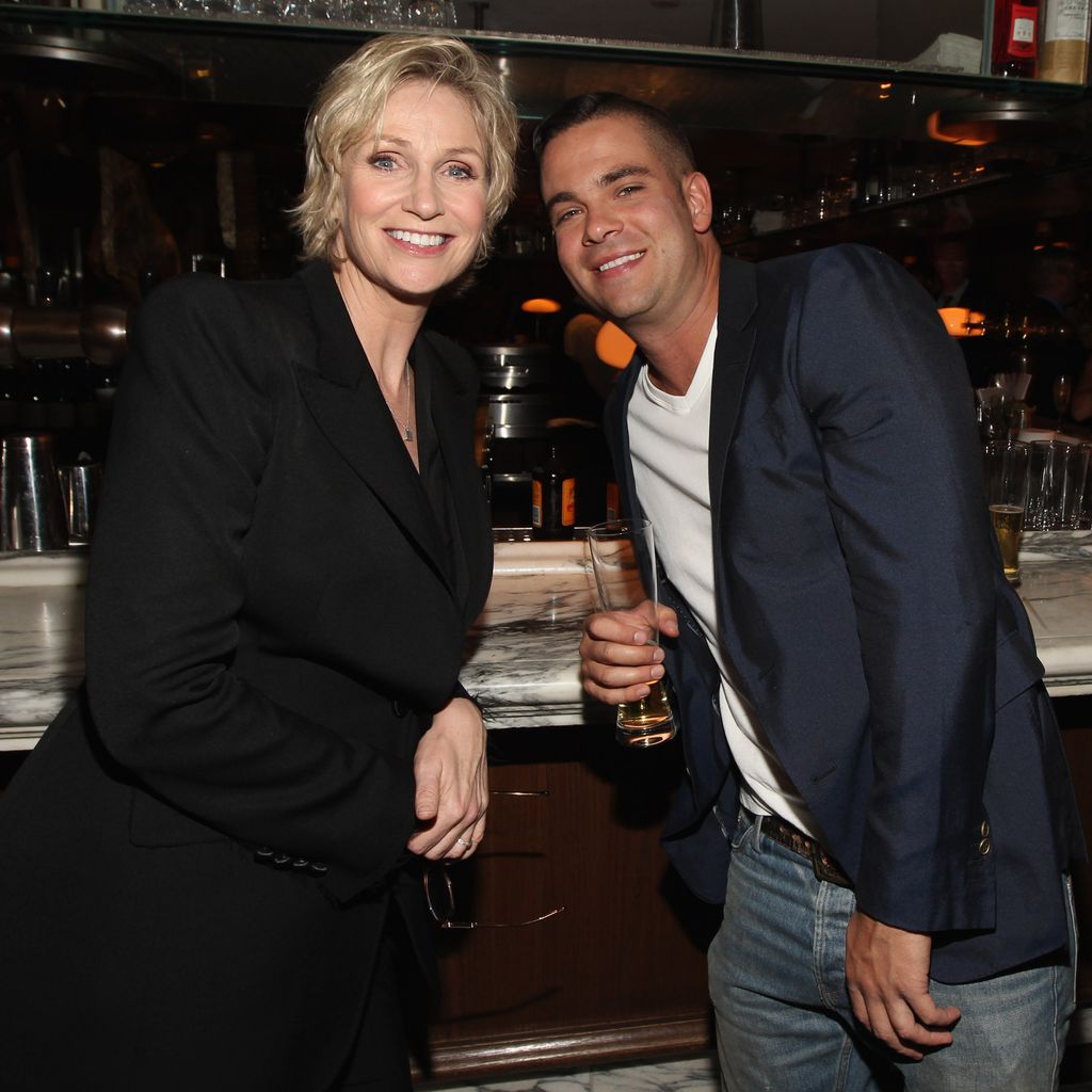 Jane Lynch und Mark Salling