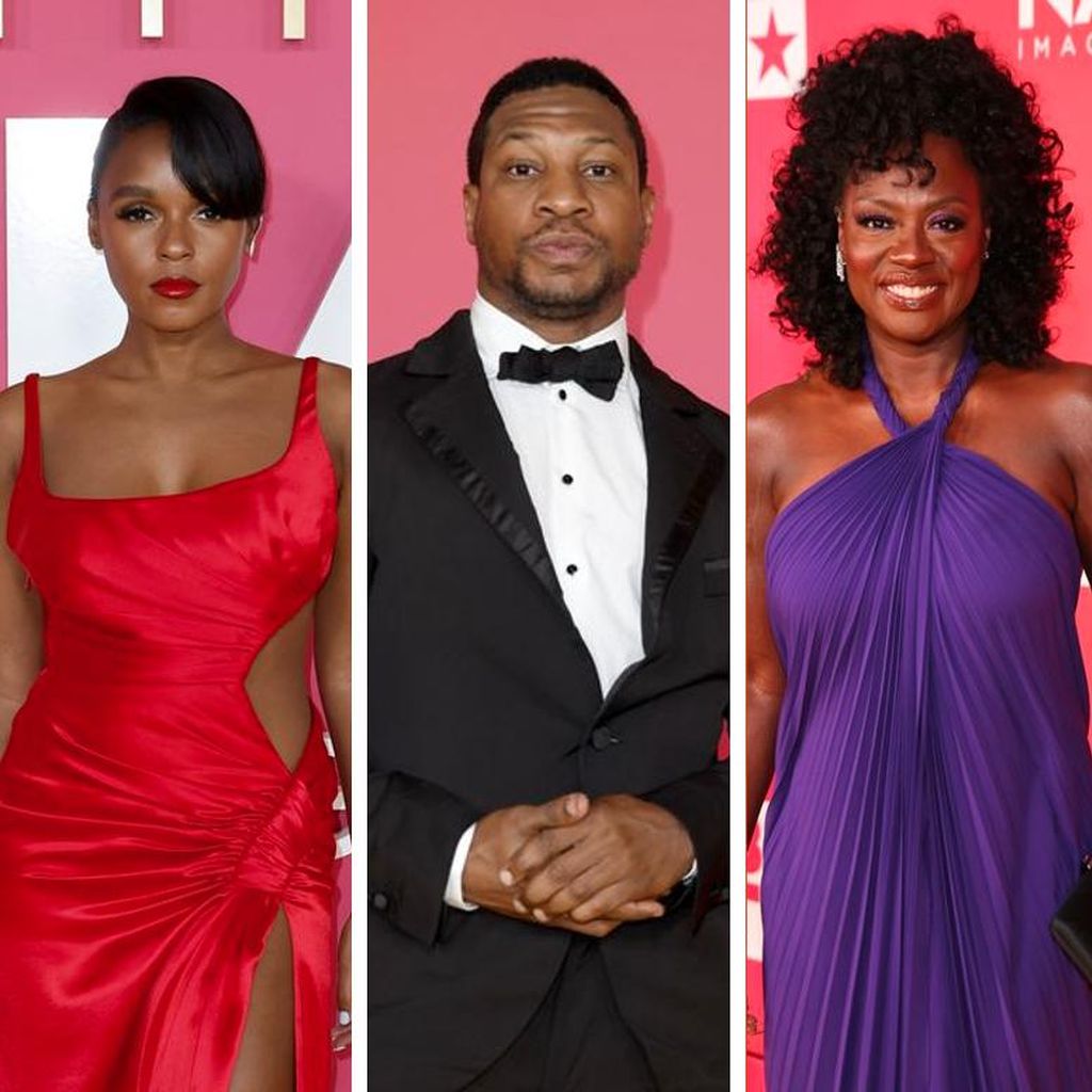 Schauspieler Janelle Monáe, Jonathan Majors und Viola Davis