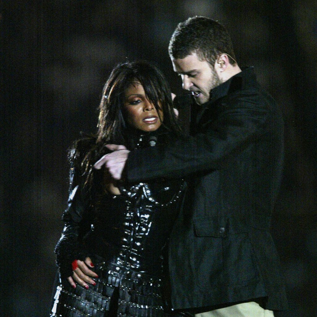 Janet Jackson und Justin Timberlake beim Superbowl