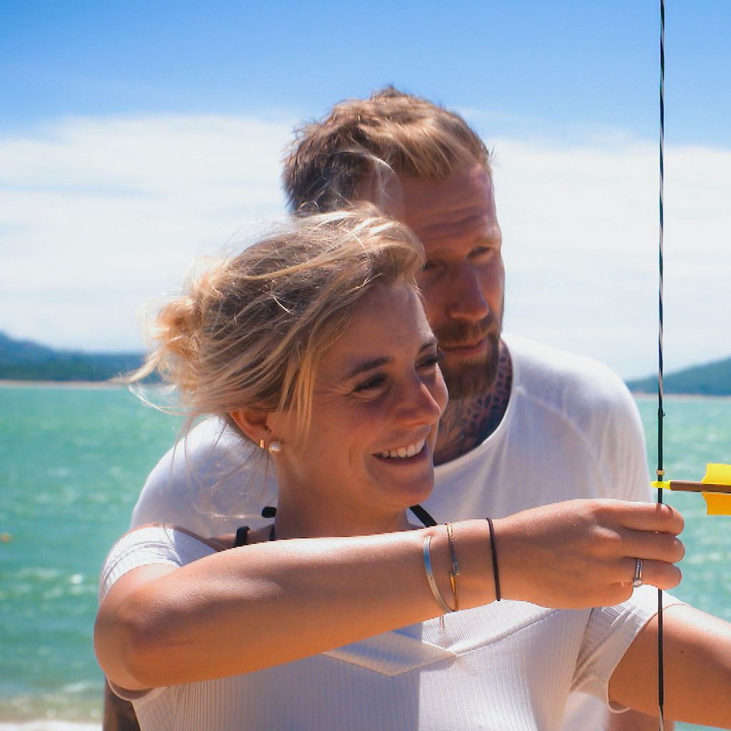 Janina Celine Jahn und Christian Rauch