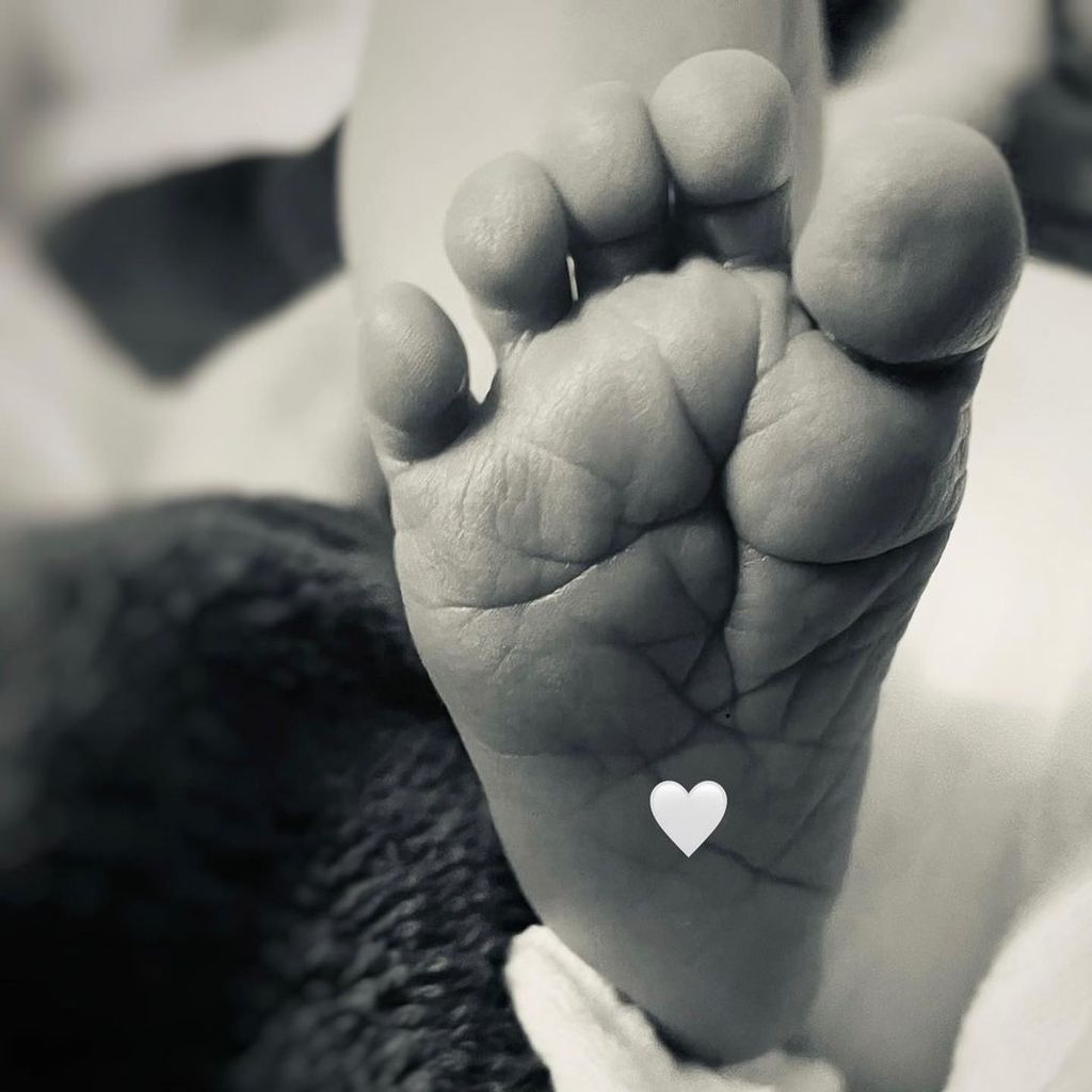 Janina Weschtas Sohn im Juni 2022