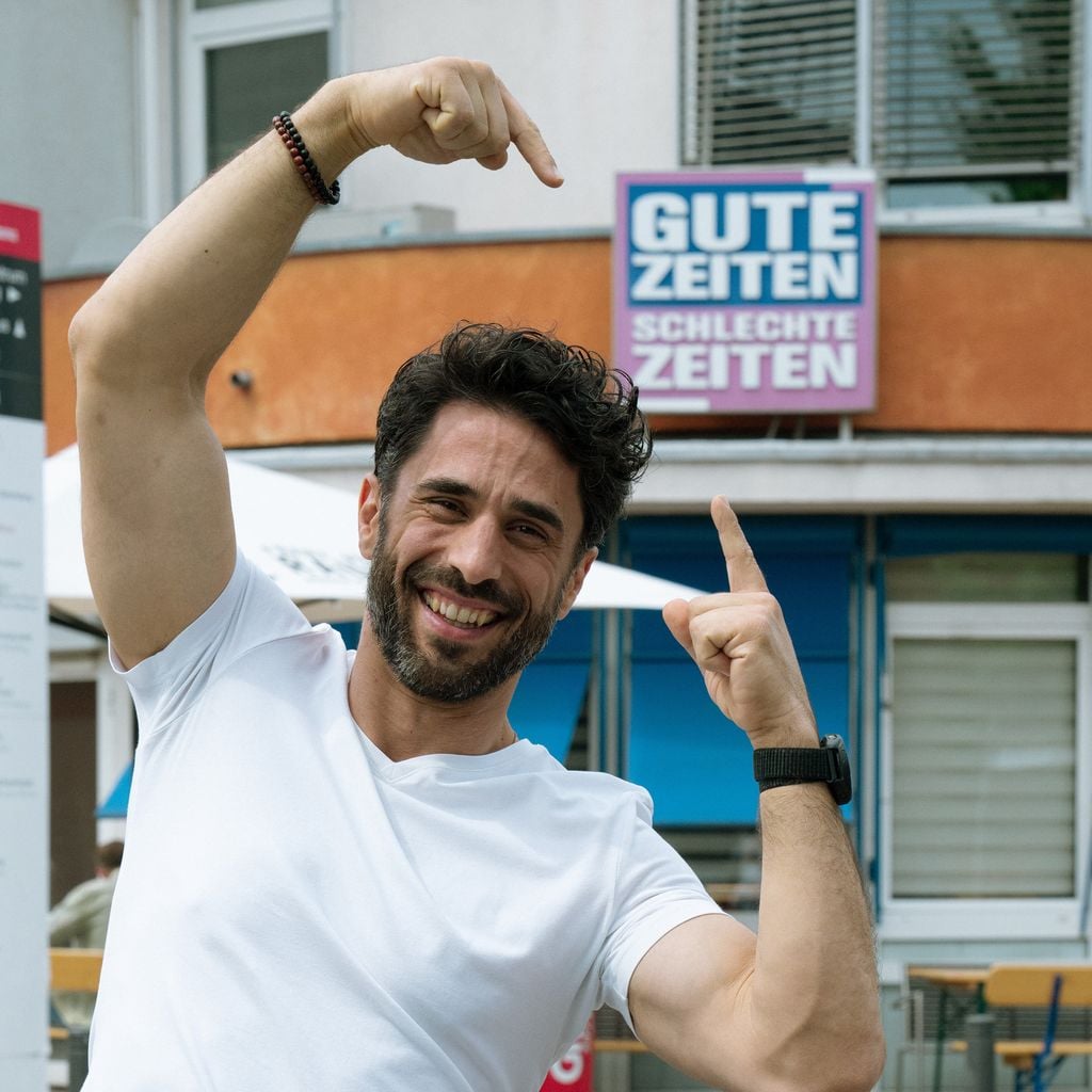 Jan Kittmann am GZSZ-Set, Juni 2026