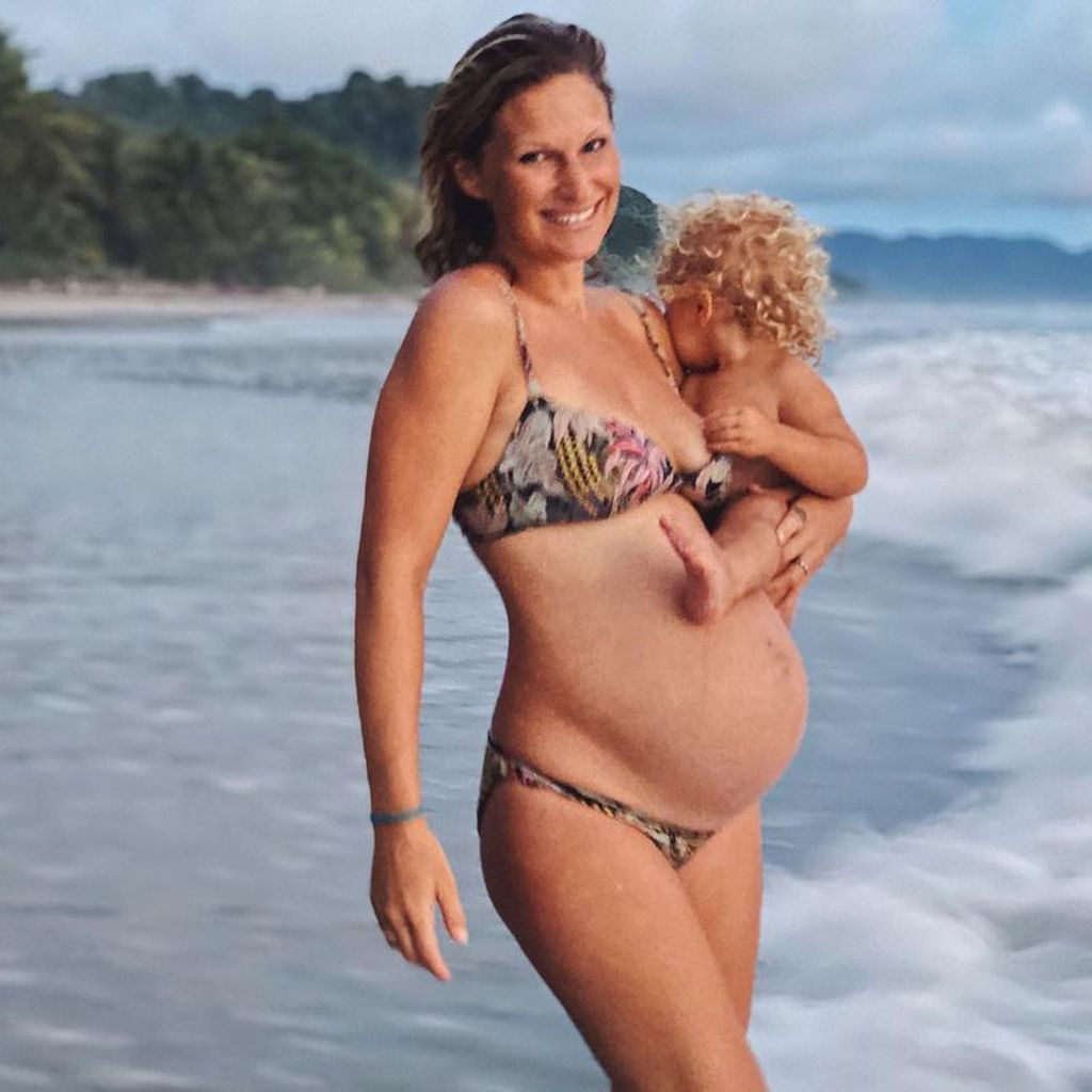Janni Kusmagk und ihre Tochter Yoko, Juni 2021