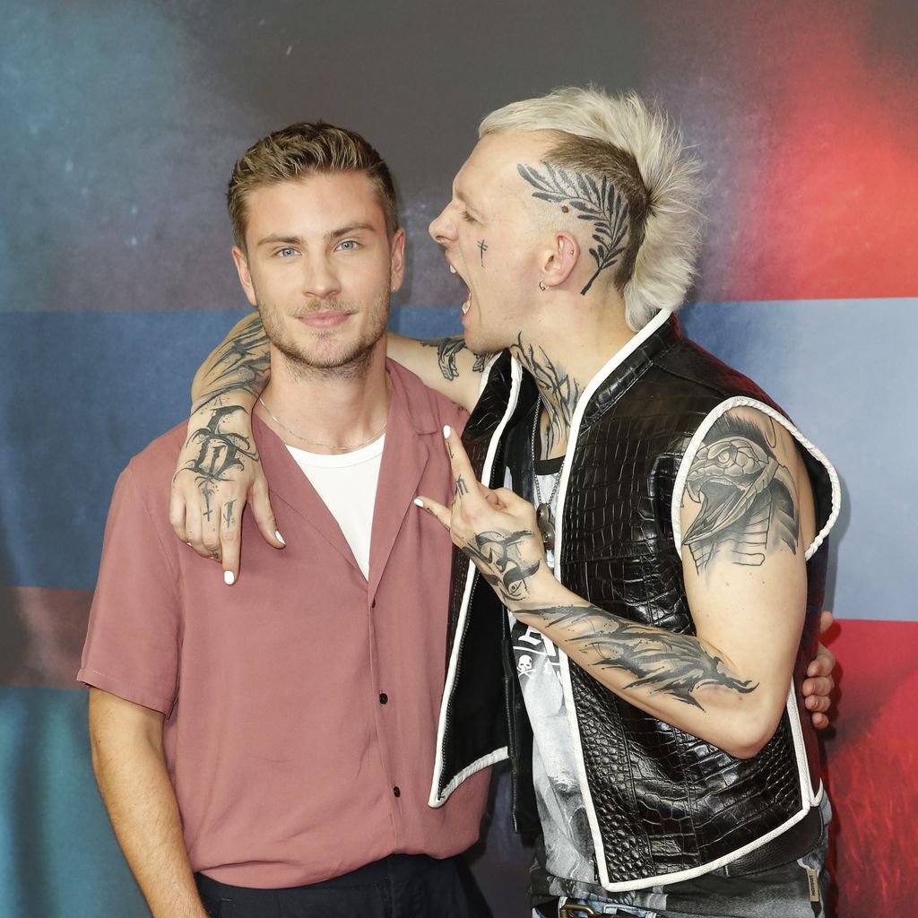Jannik Schümann und Eric Stehfest im März 2020