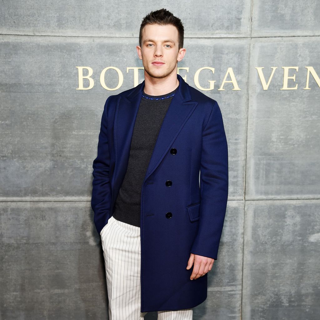 Jannis Niewöhner bei der Bottega-Veneta-Fashion-Show in New York, Februar 2018