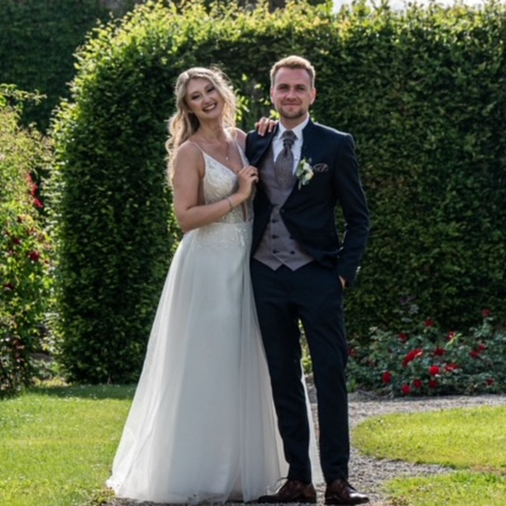 Jaqueline und Peter bei ihrer "Hochzeit auf den ersten Blick"