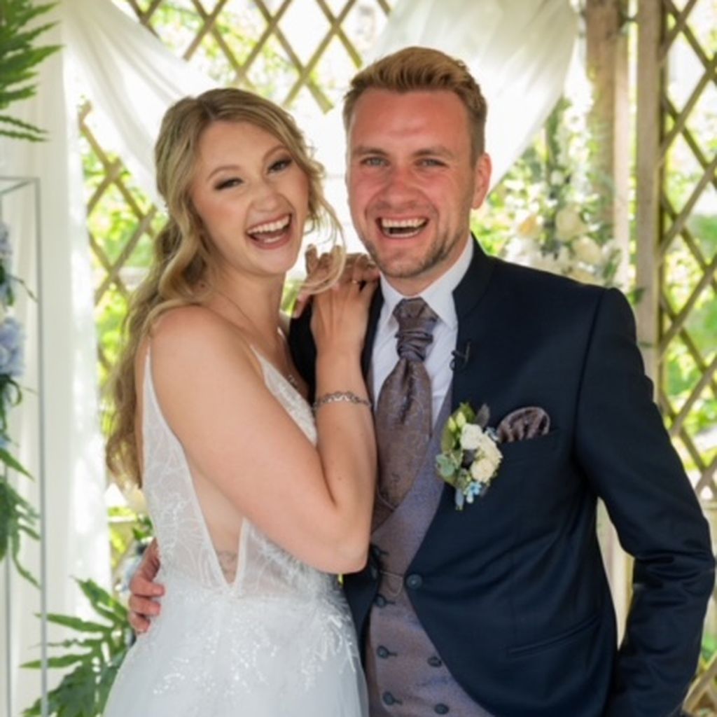 Jaqueline und Peter, "Hochzeit auf den ersten Blick"-Paar