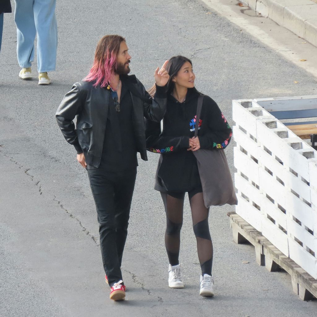 Jared Leto und eine unbekannte Dame, Oktober 2022