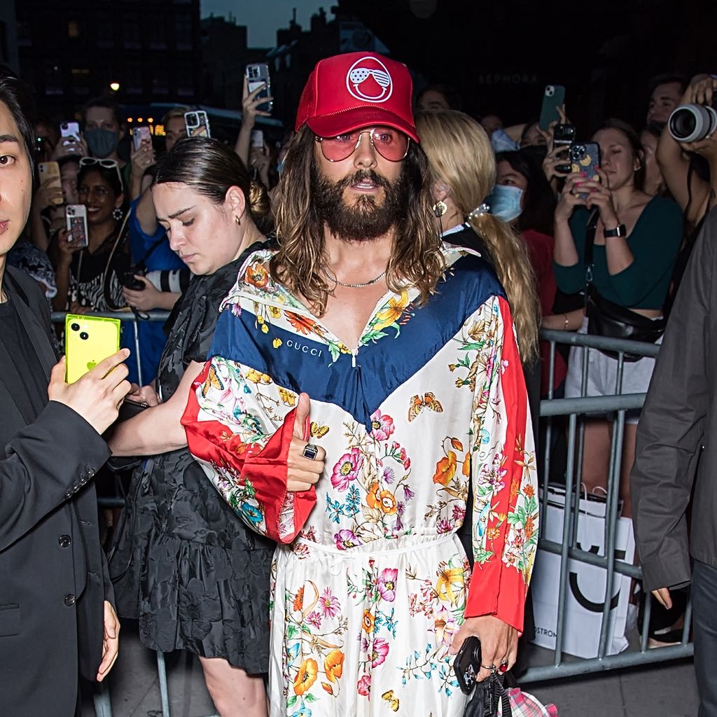 Jared Leto im September auf der New York Fashion Week