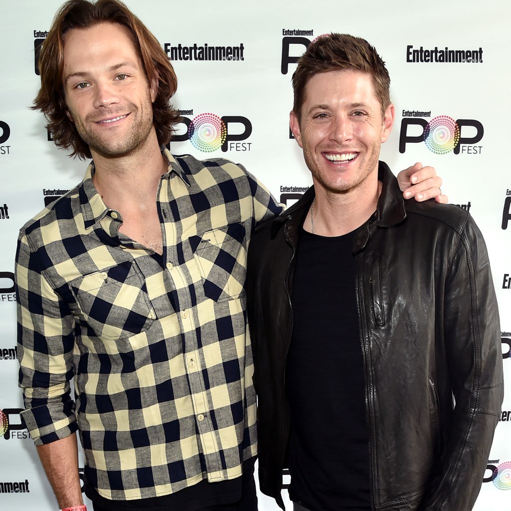 Jared Padalecki und Jensen Ackles  bei dem "Entertainment Weekly Pop-Fest"