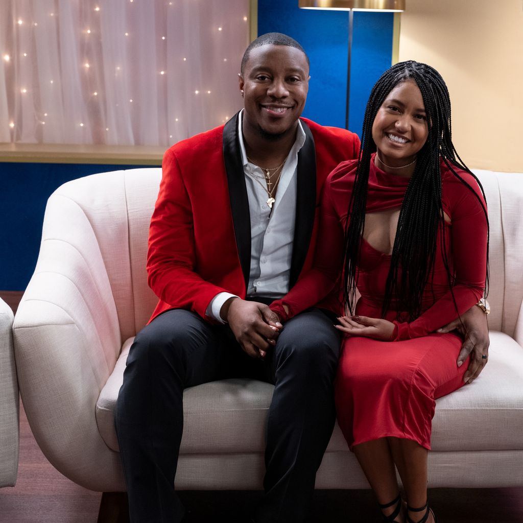 Jarrette Jones und Iyanna McNeely bei "Liebe macht blind"