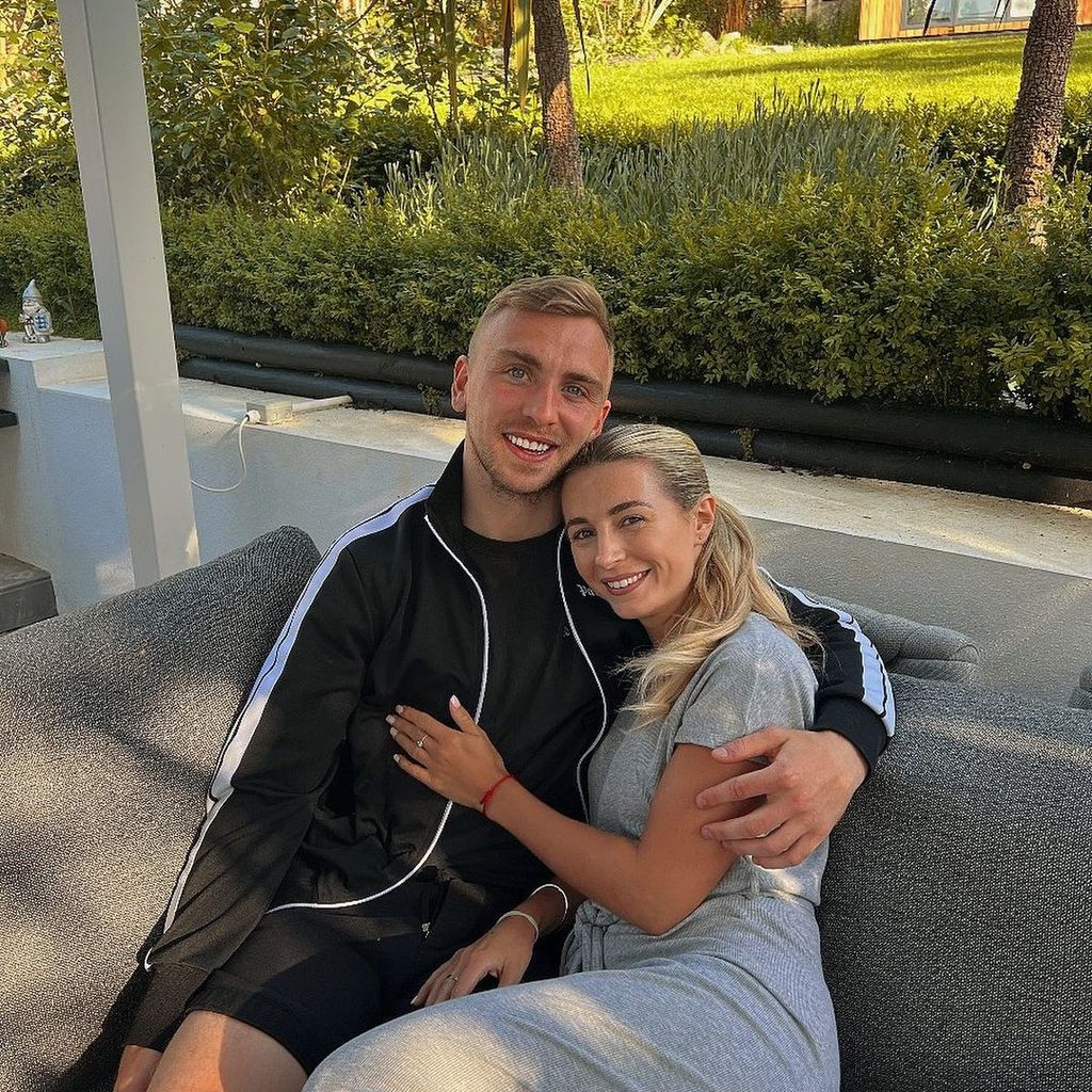 Jarrod Bowen und Dani Dyer im Mai 2022