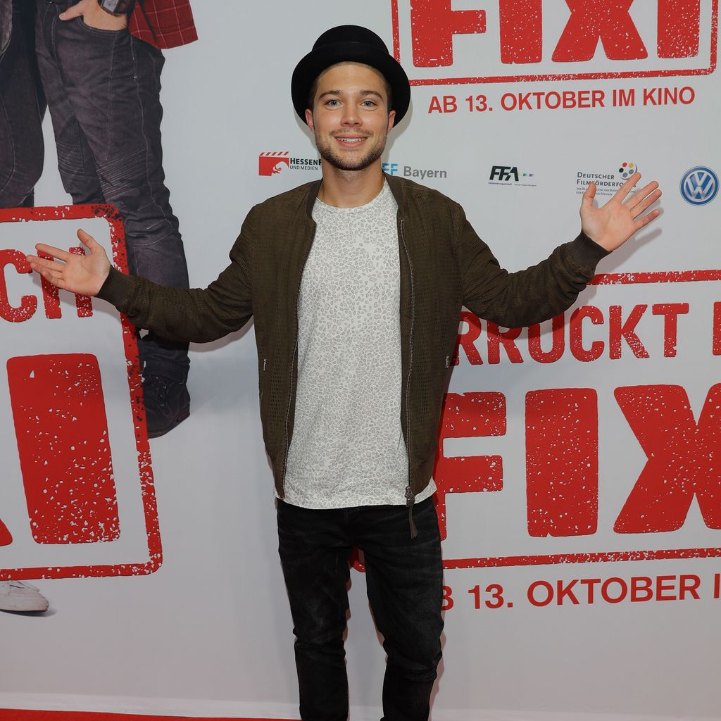 Jascha Rust bei der "Verrückt nach Fixi"-Premiere in Sulzbach