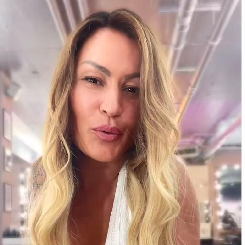 Jasmin Herren mit ihren neuen Extensions, August 2023
