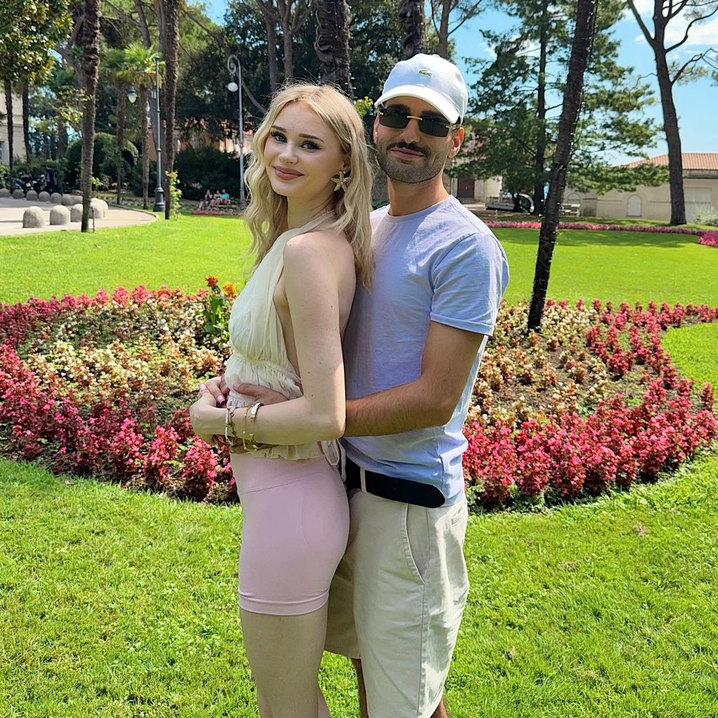 Jasmin Schneider mit ihrem Partner Mou Osman