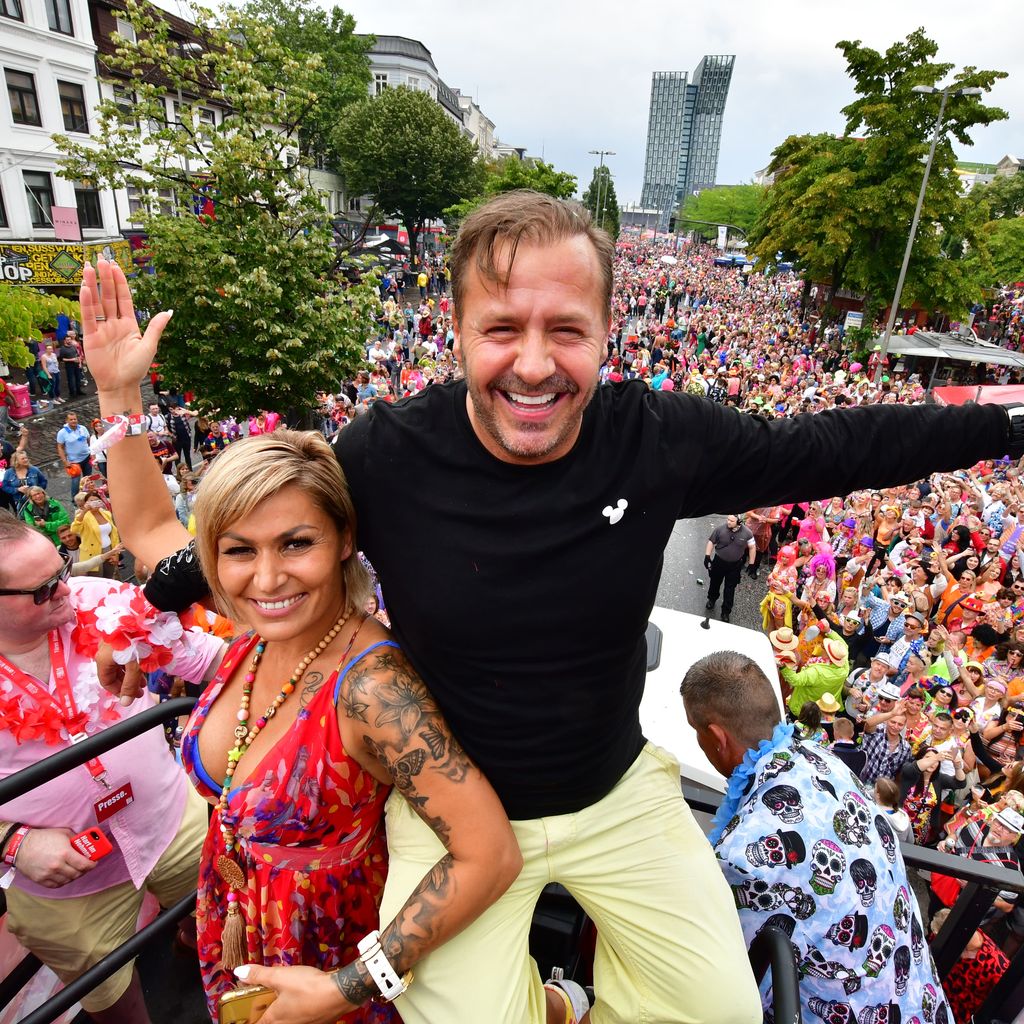 Jasmin und Willi Herren beim Schlagermove in Hamburg, 2019