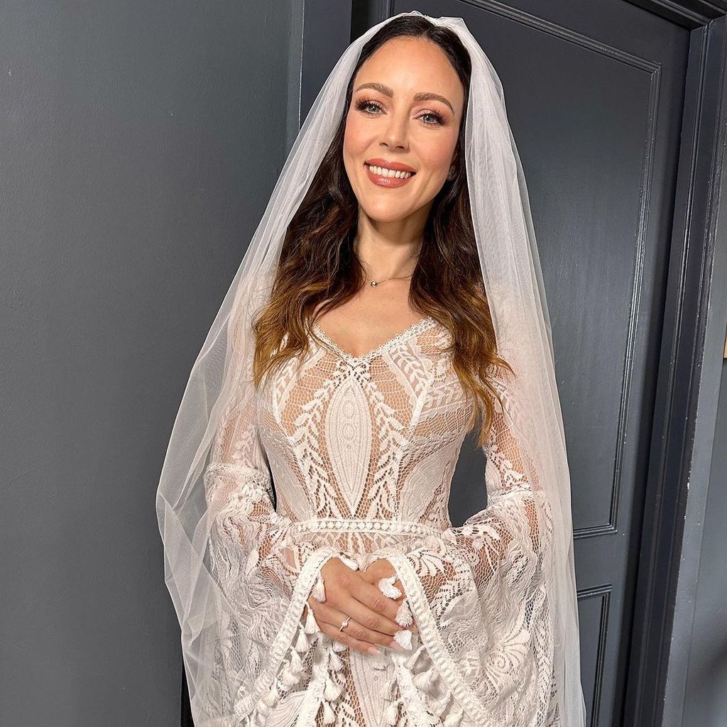 Jasmin Wagner am Tag ihrer Hochzeit, September 2023