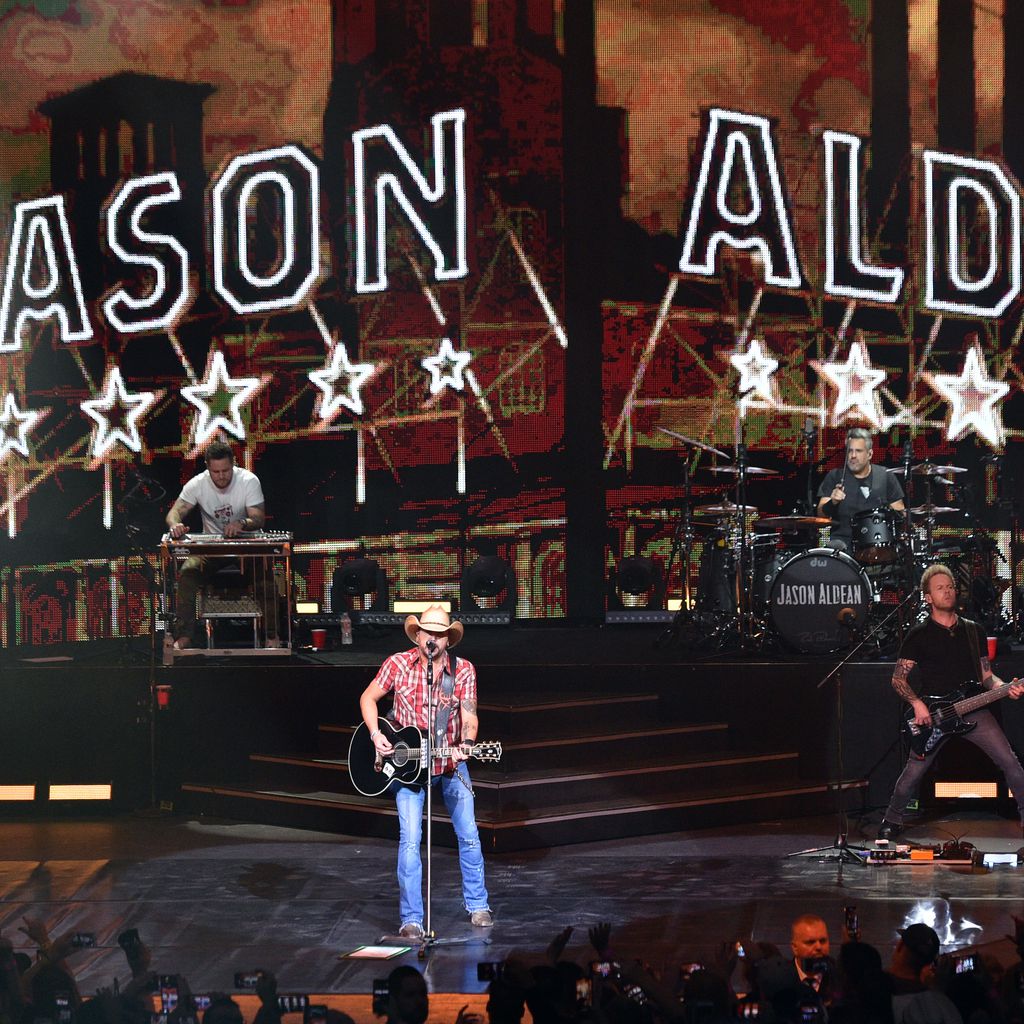 Jason Aldean im Dezember in Las Vegas