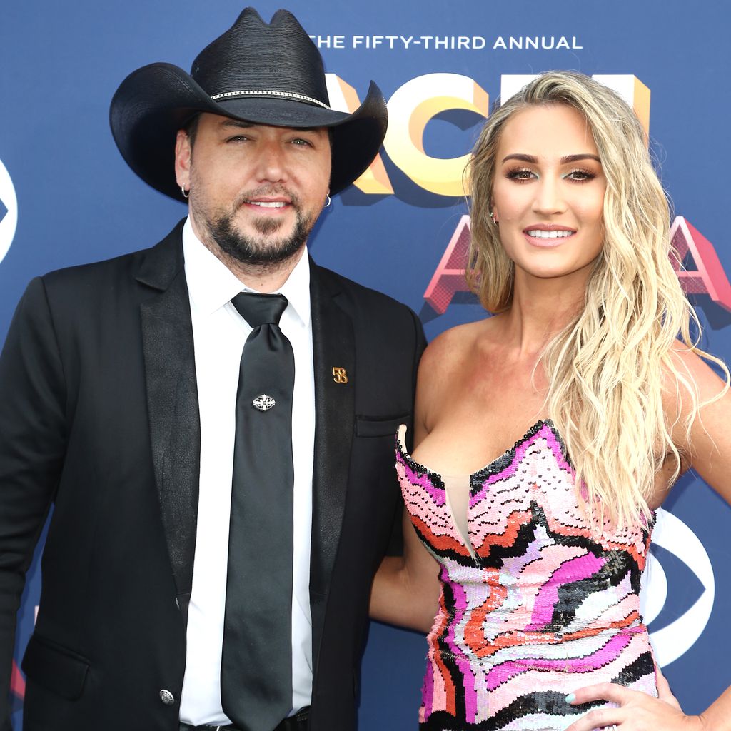 Jason Aldean und Brittany Kerr im April 2018
