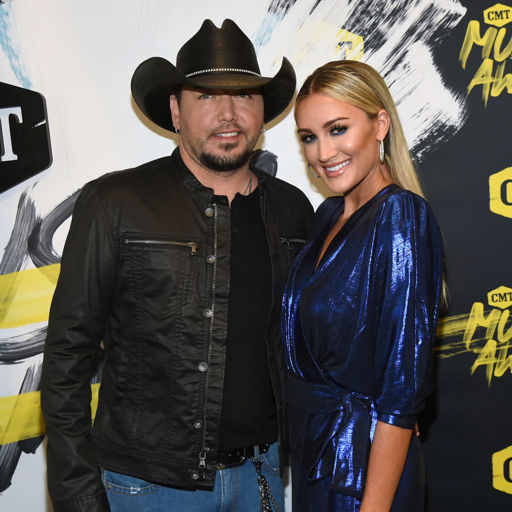 Jason Aldean und Brittany Kerr bei den CMT Music Awards