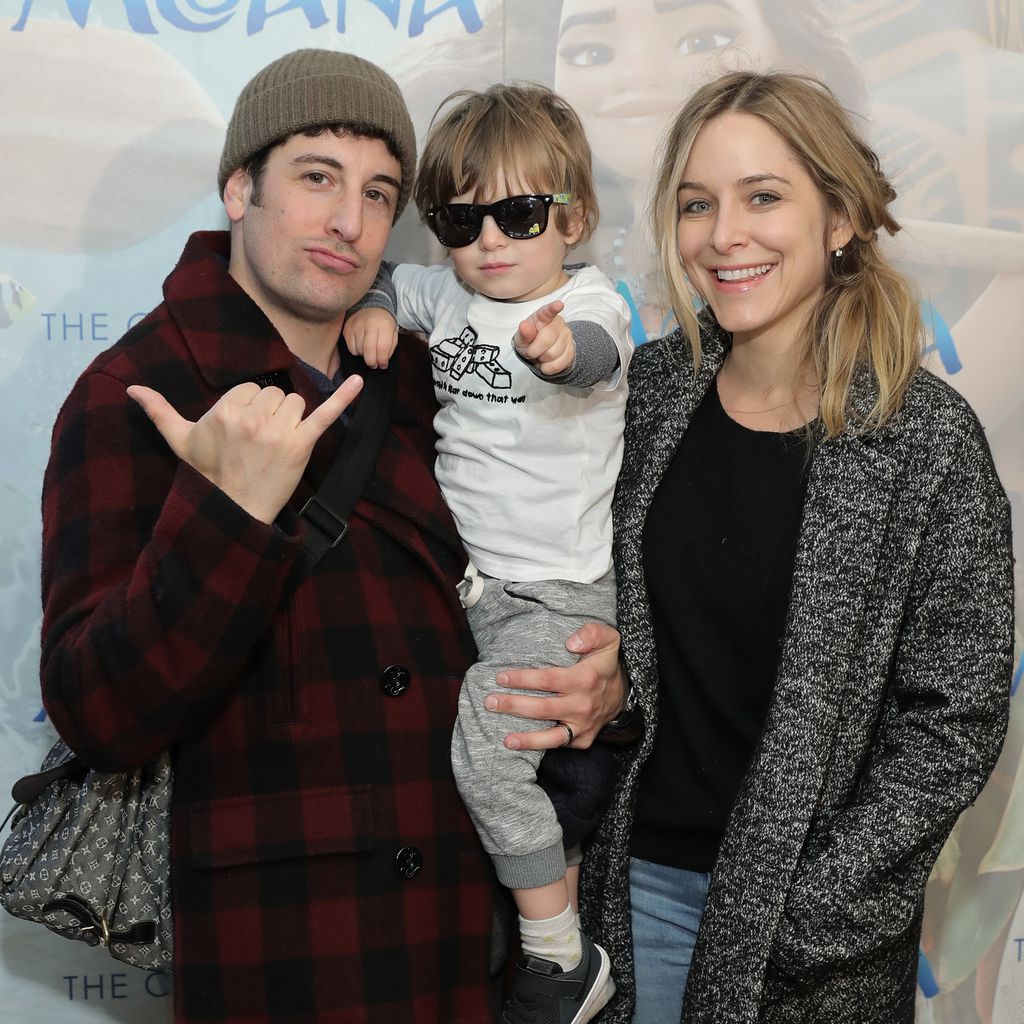 Jason Biggs mit seiner Ehefrau Jenny und dem gemeinsamen Sohn Sid