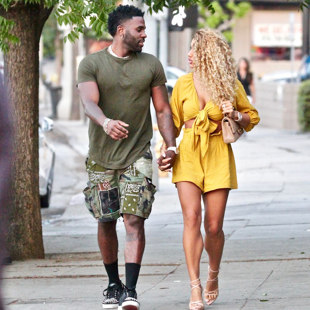 Jason Derulo und Jena Frumes in Kalifornien