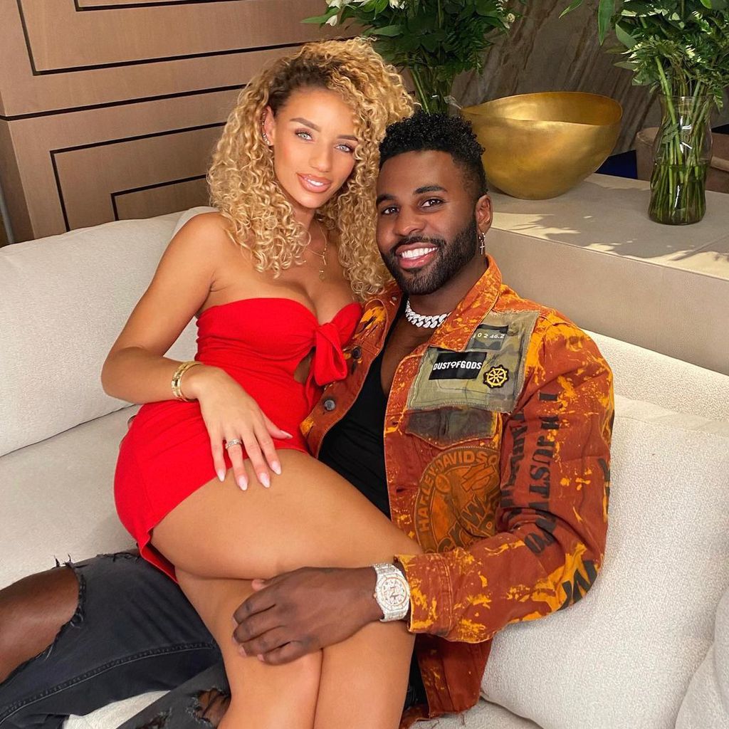 Jason Derulo und Jena Frumes im September 2020