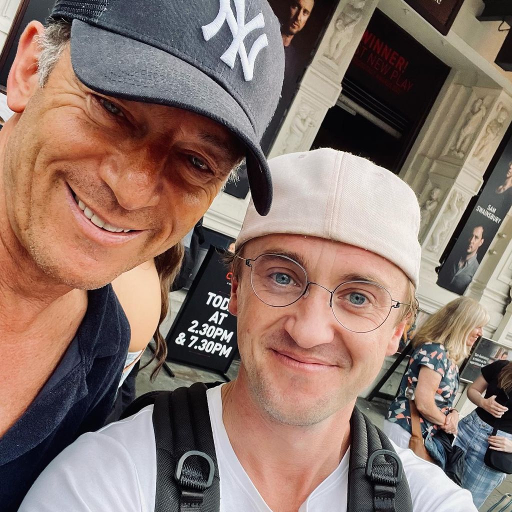 Jason Isaacs und Tom Felton im September 2022