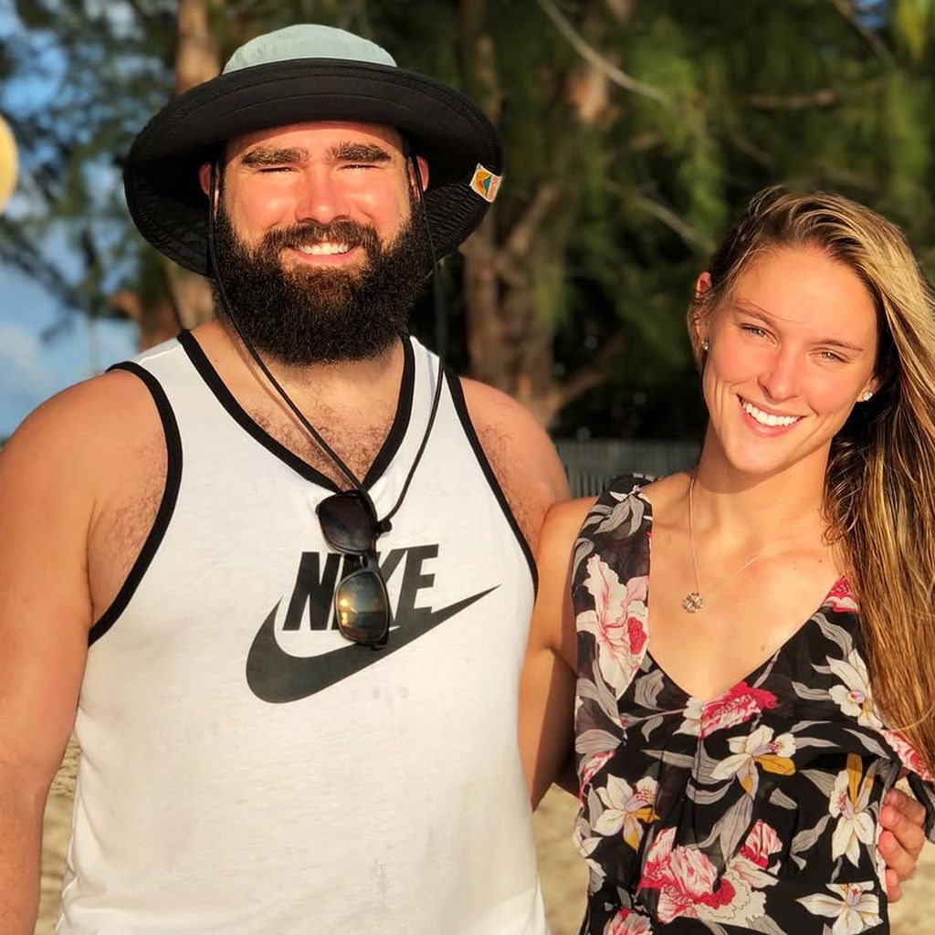 Jason und Kylie Kelce im Jahr 2018