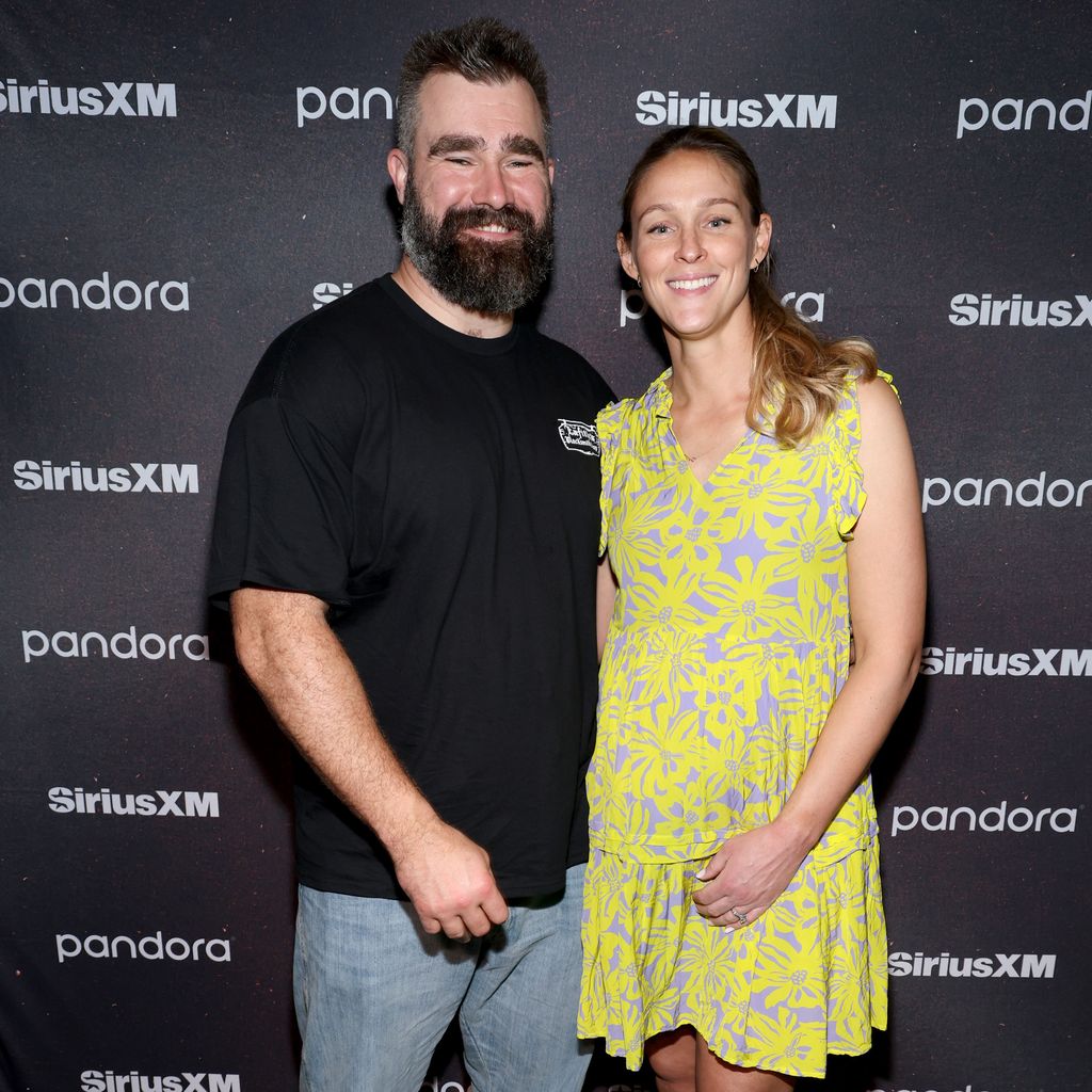 Jason und Kylie Kelce, Februar 2025