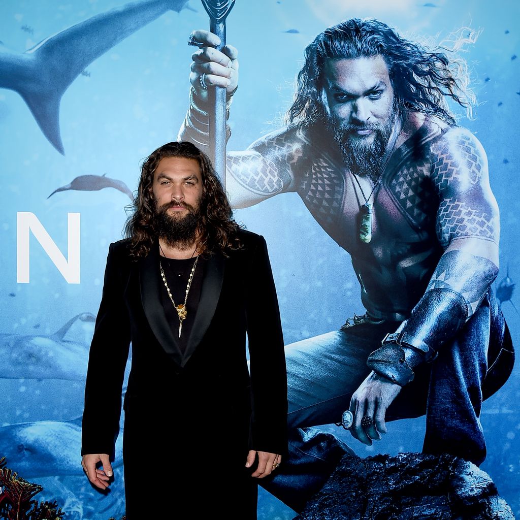 Jason Momoa bei der Premiere von "Aquaman", 2018