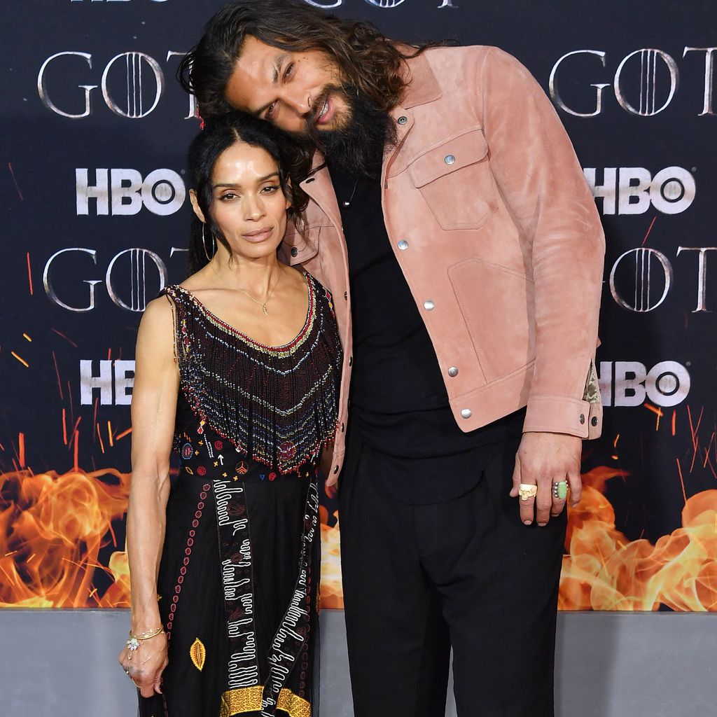Lisa Bonet und Jason Momoa bei der finalen "Game of Thrones"-Staffelpremiere in New York