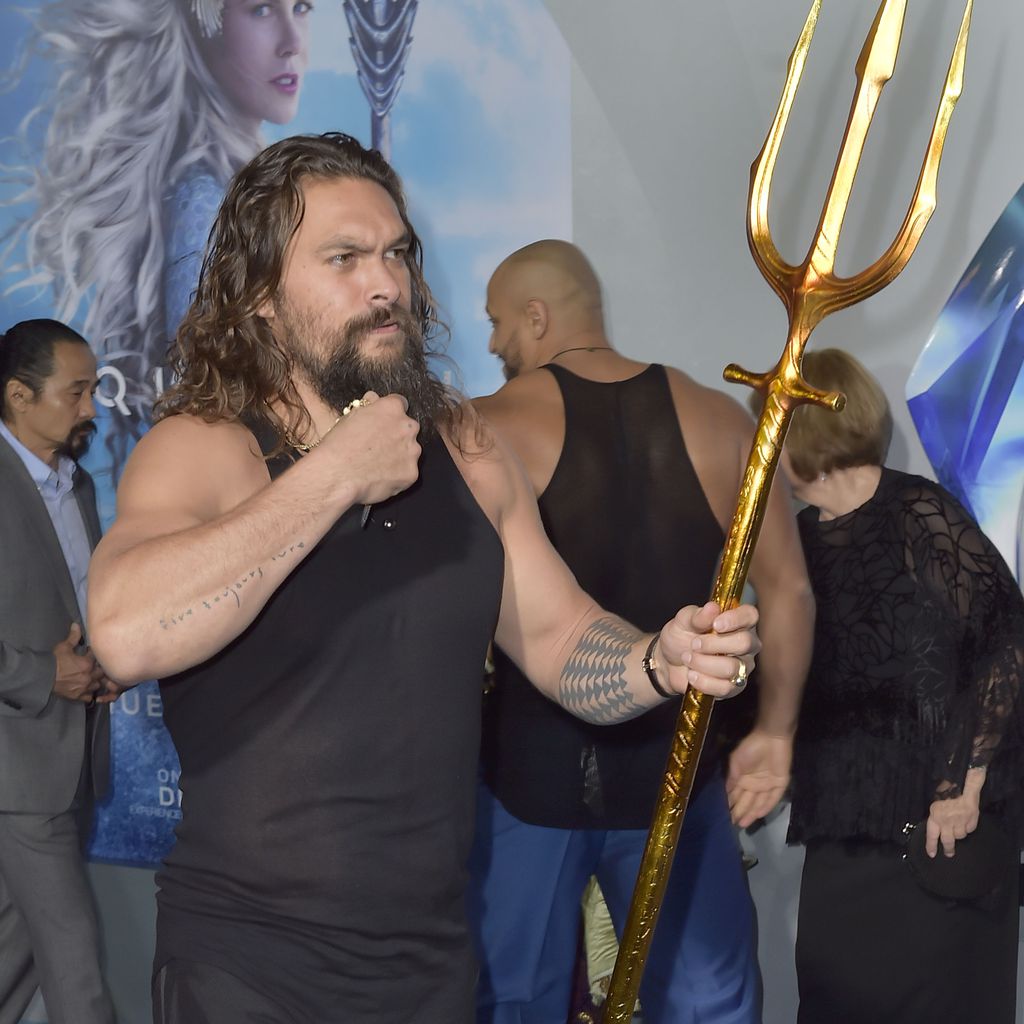 Jason Momoa bei der "Aquaman"-Weltpremiere in L.A. im Dezember 2018