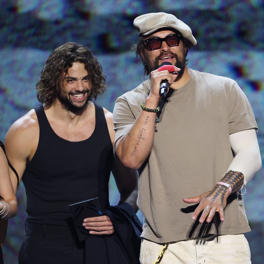 Jason Momoa und Noah Centineo bei den Game Awards 2025