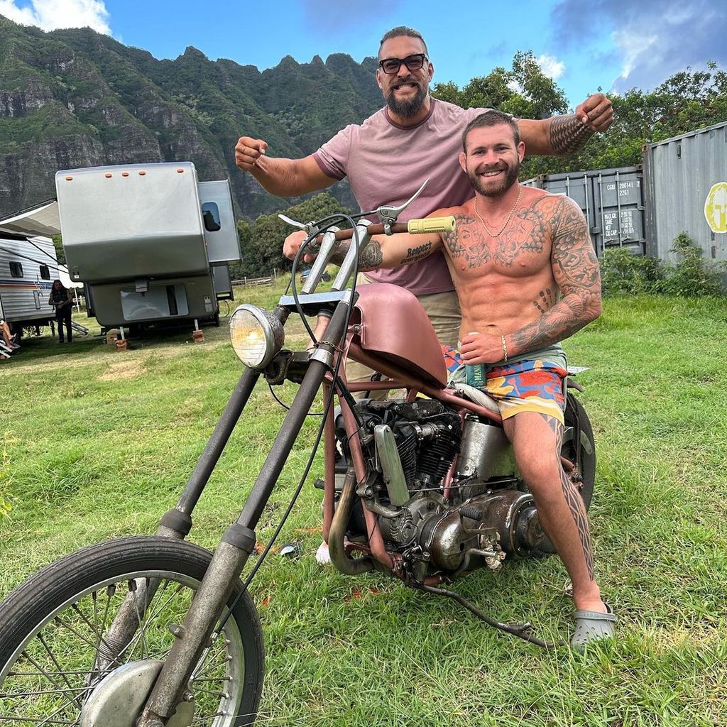 Jason Momoa und Gordon Ryan, November 2022